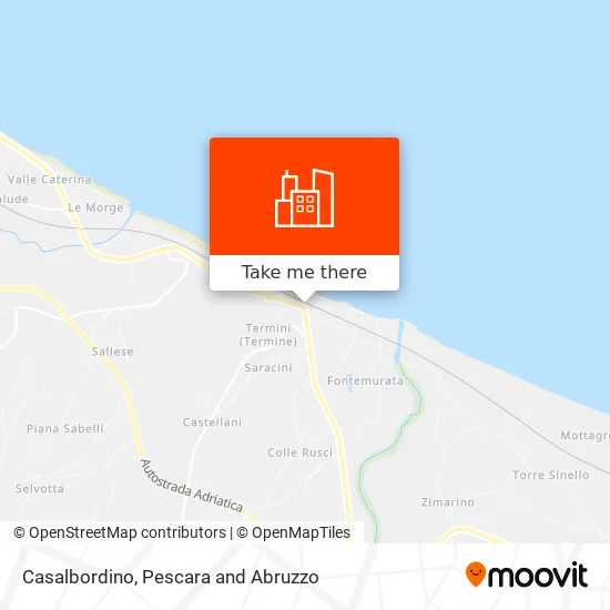 Casalbordino map