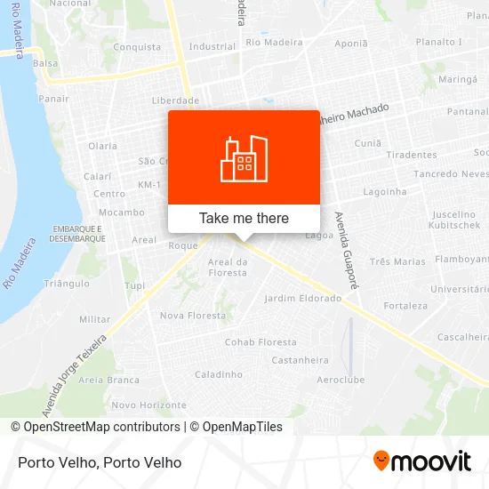 Porto Velho map