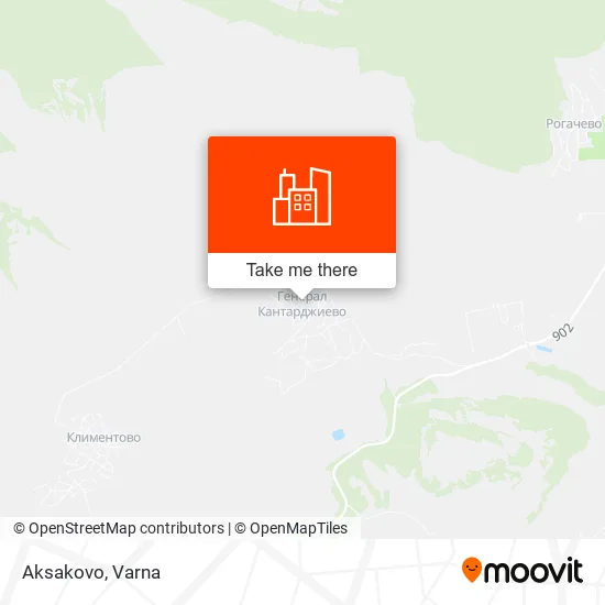Карта Aksakovo
