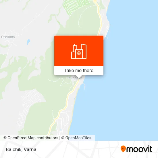 Карта Balchik