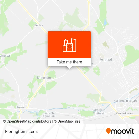 Floringhem map