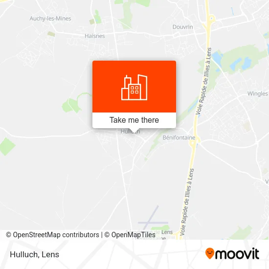 Hulluch map