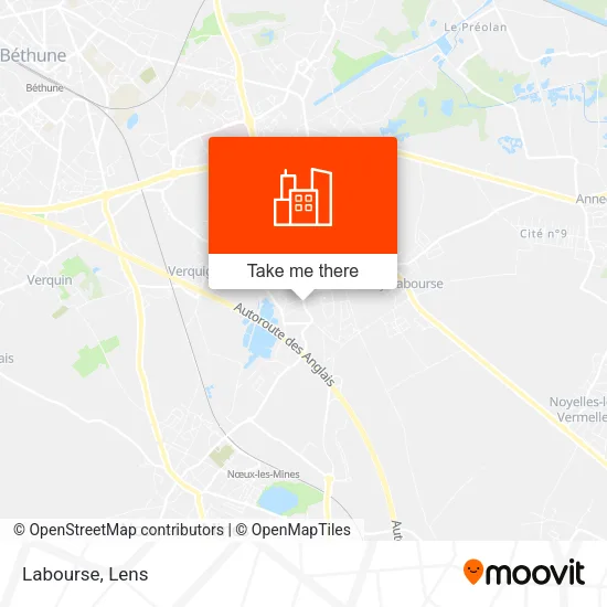 Labourse map