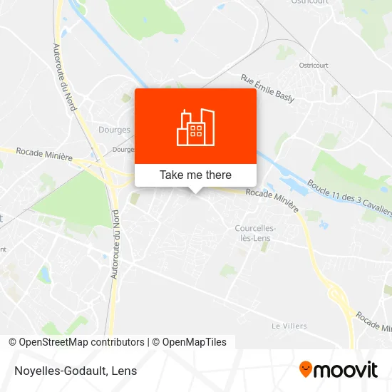 Noyelles-Godault map