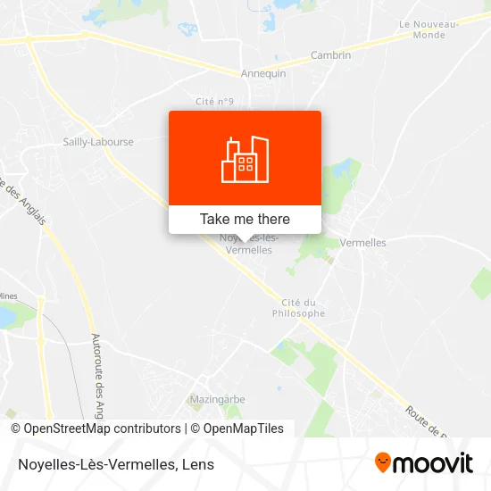 Noyelles-Lès-Vermelles map