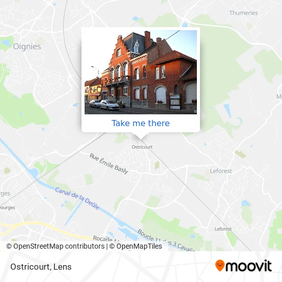 Ostricourt map