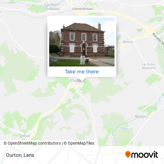 Ourton map