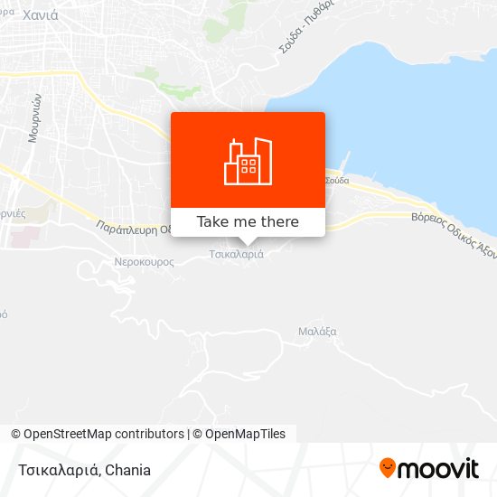 Τσικαλαριά map