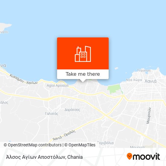 Άλσος Αγίων Αποστόλων map