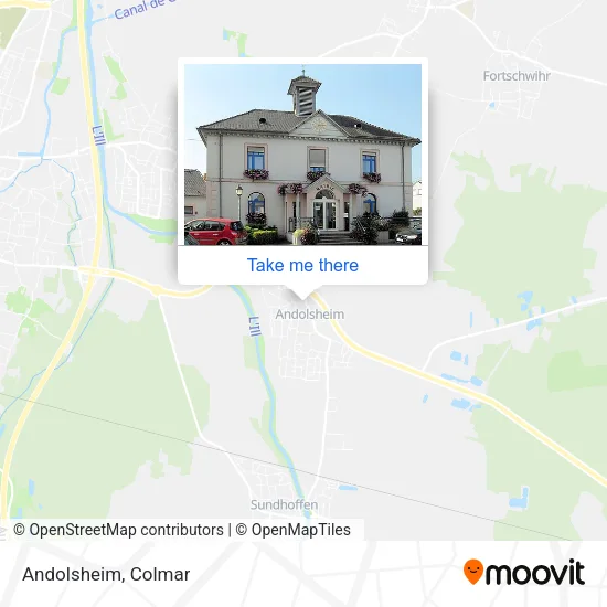 Andolsheim map
