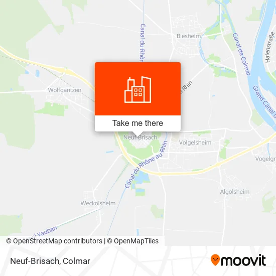 Neuf-Brisach map