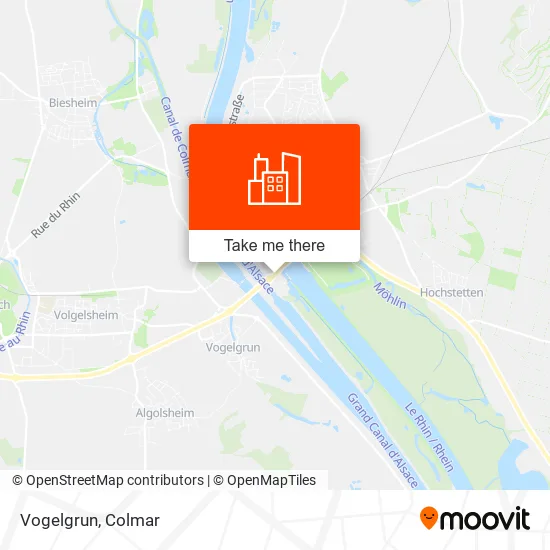 Vogelgrun map
