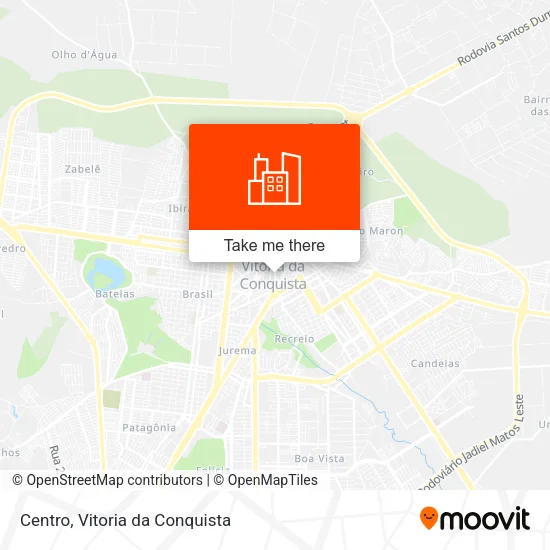 Centro map