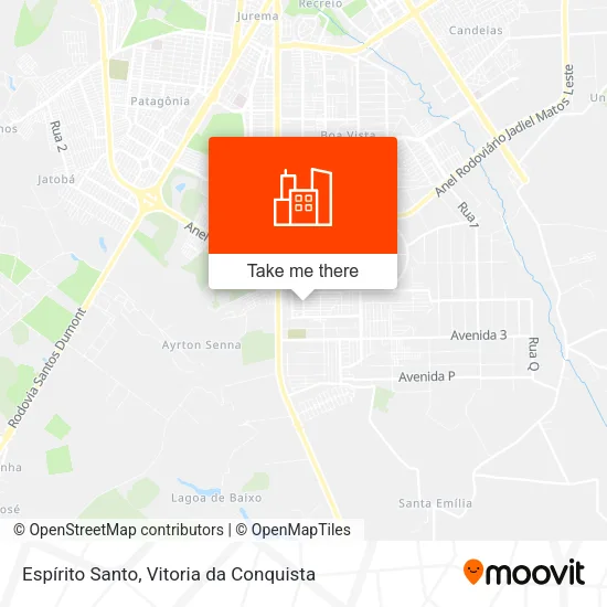 Espírito Santo map