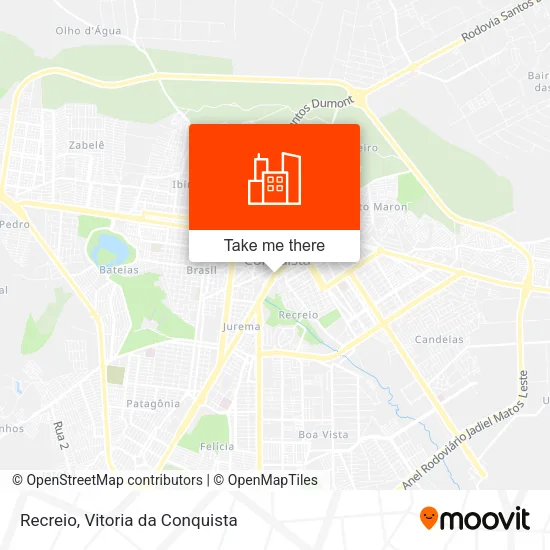 Recreio map