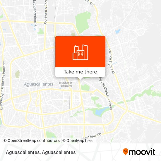 Mapa de Aguascalientes