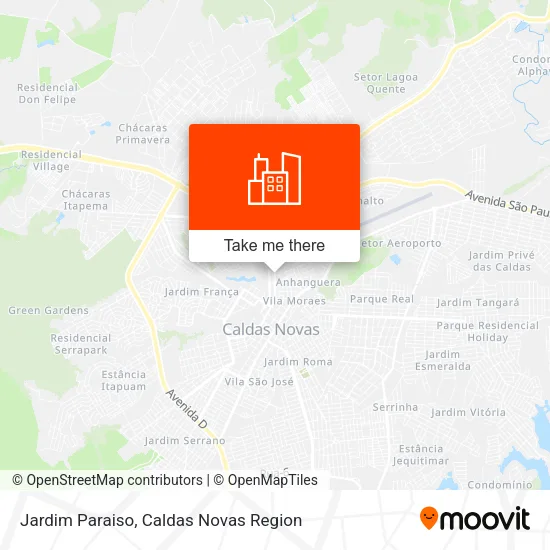 Jardim Paraiso map