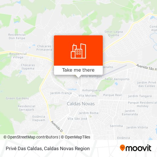 Mapa Privê Das Caldas