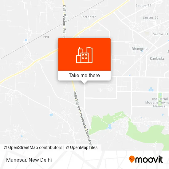 Manesar map