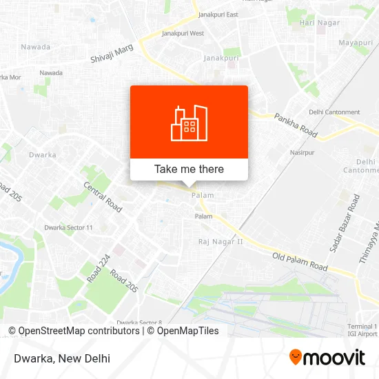 Dwarka map