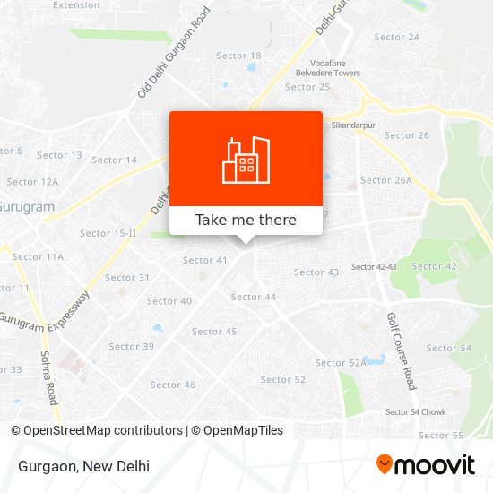 Gurgaon map