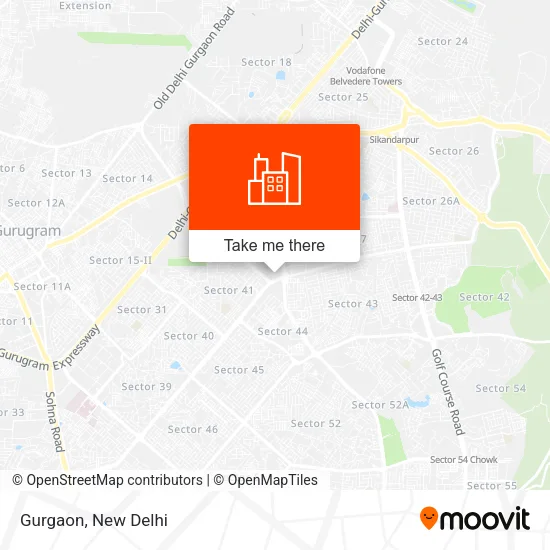 Gurgaon map