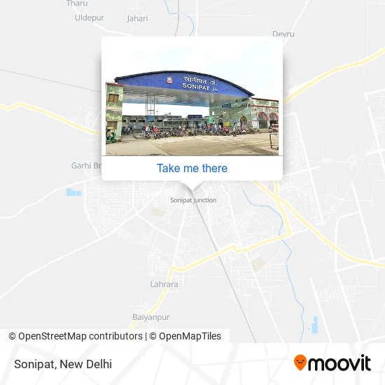 Sonipat map