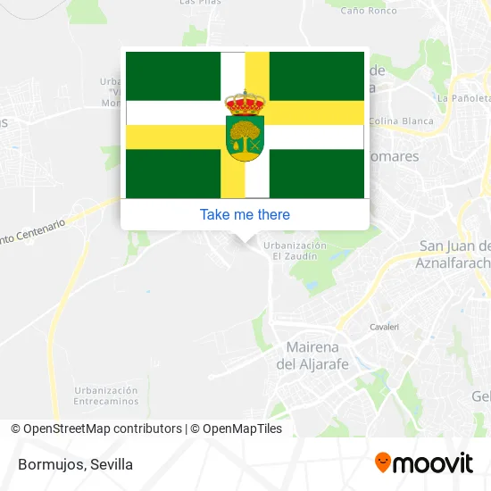 Bormujos map