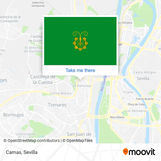 Camas map