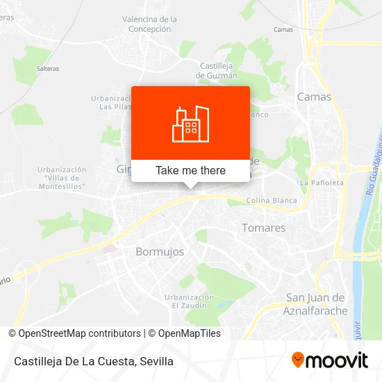 Castilleja De La Cuesta map