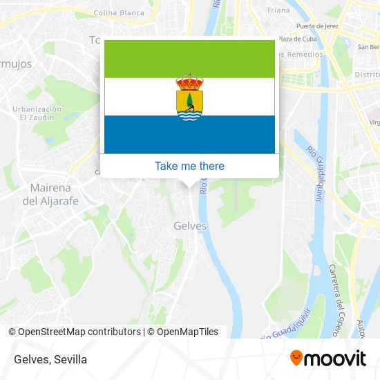 Gelves map