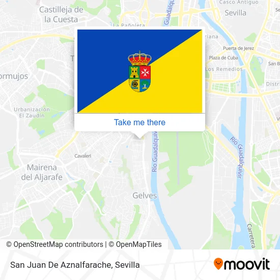 San Juan De Aznalfarache map