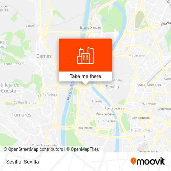 Sevilla map