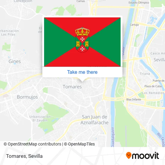 Tomares map