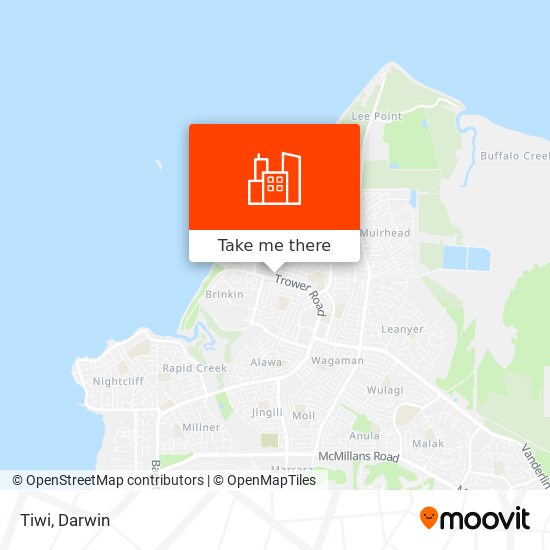 Tiwi map