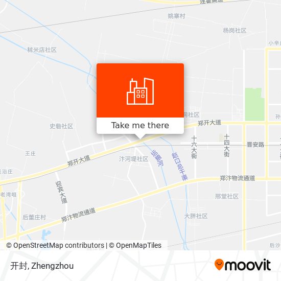 开封 map