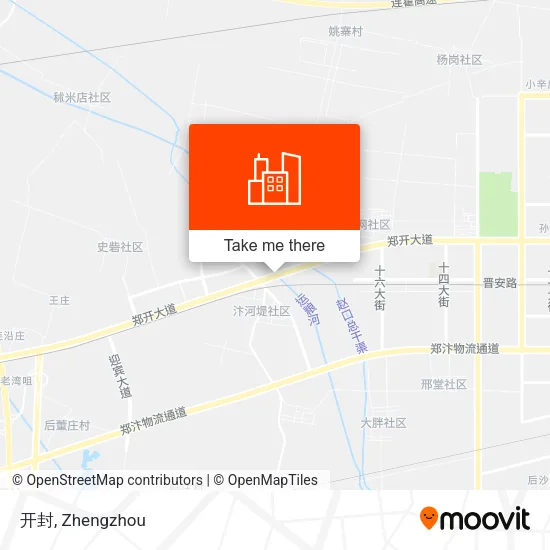 开封 map