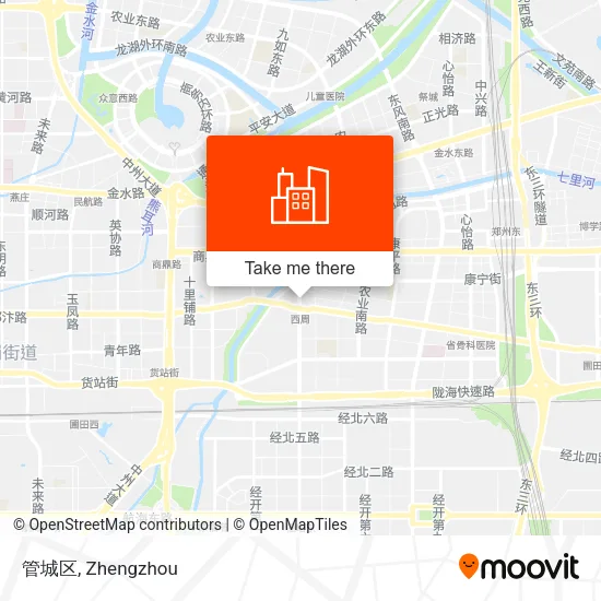 管城区 map