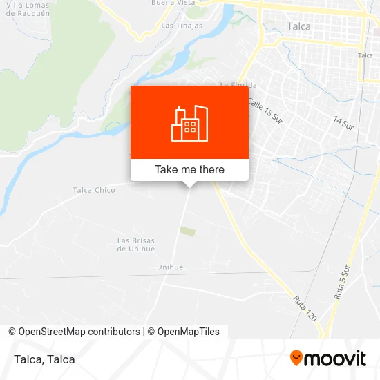 Talca map