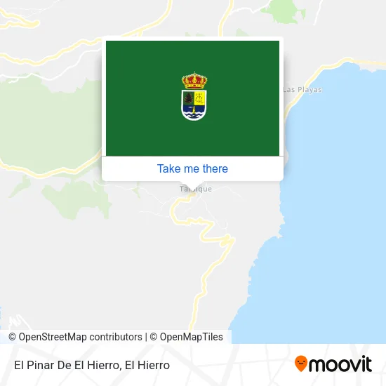 El Pinar De El Hierro map