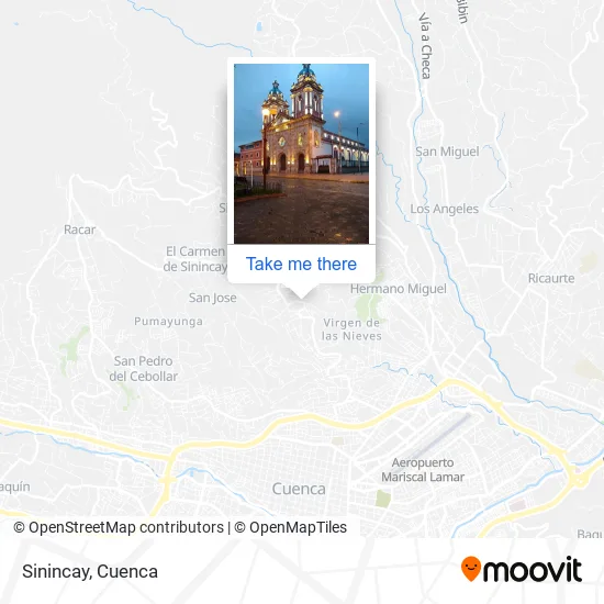 Sinincay map