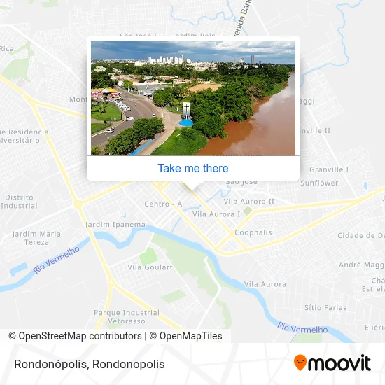Rondonópolis map