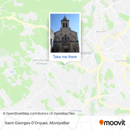 Saint-Georges-D'Orques map