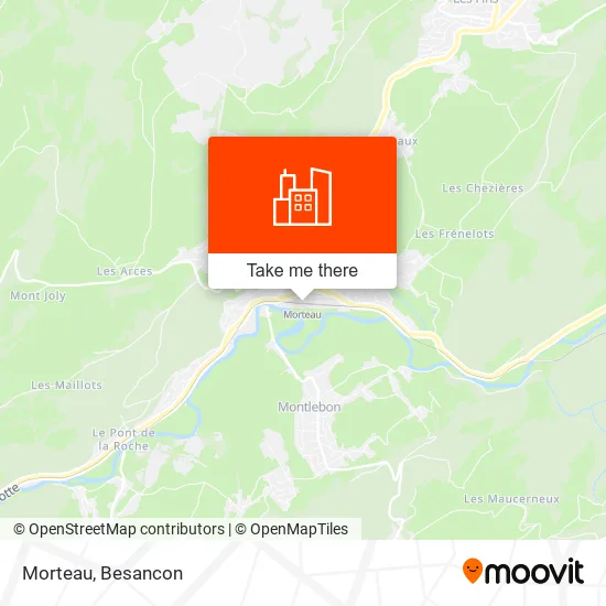 Morteau map