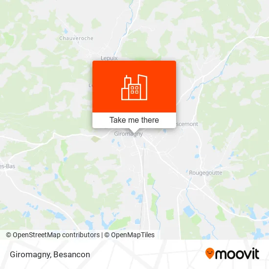 Giromagny map