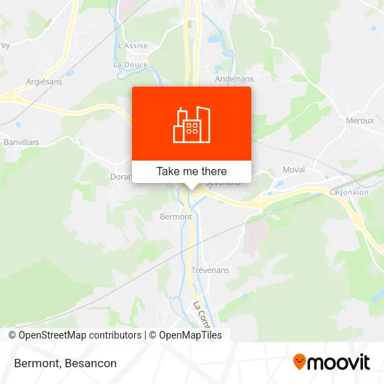 Bermont map