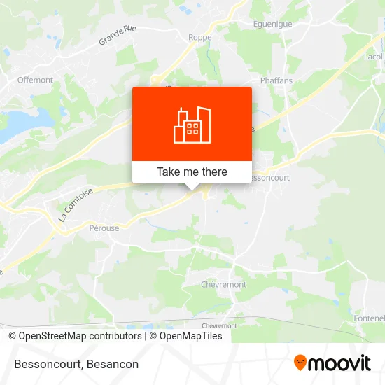Bessoncourt map