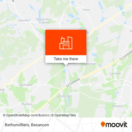 Bethonvilliers map