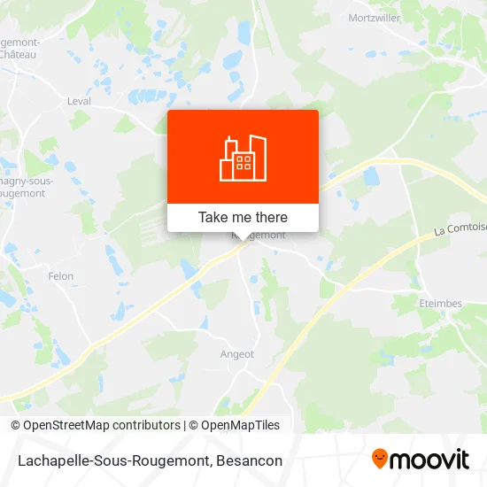 Lachapelle-Sous-Rougemont map