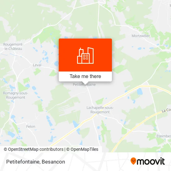 Petitefontaine map